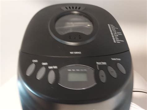 Hamilton Beach Breadmaker Black Tested Works Well Up To Lb