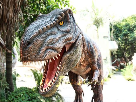 Lifelike T Rex Animatronic Robot Dinosaur Model