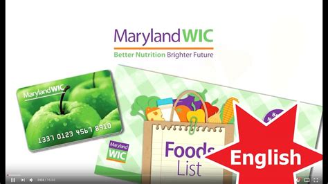 Maryland Wic Vendor Training Videoenglish Youtube