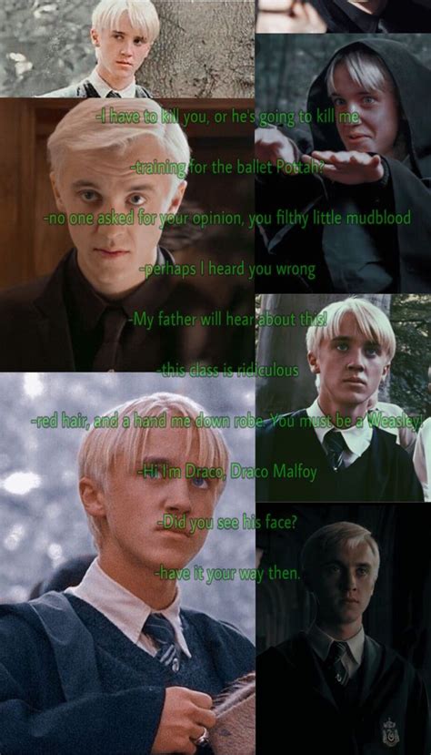draco malfoy quoteslines draco malfoy quotes hogwarts draco malfoy