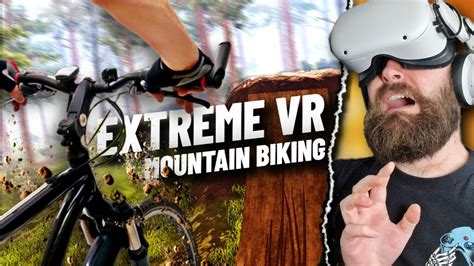 The Most INTENSE NEW VR MOD VR Mountain Biking Is CRAZY Descenders