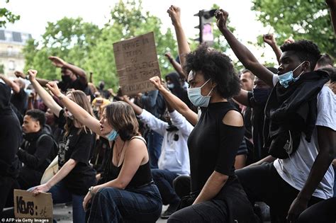 French Police Fight Battles With Anti Racism Campaigners As Black Lives