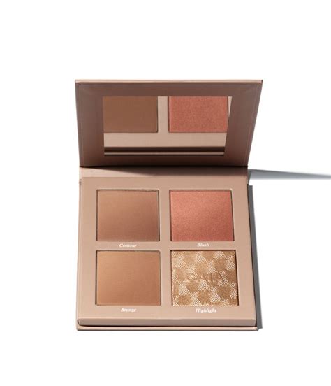 Classy Face Palette Makeup From Caia Cosmetics Highlighter And Bronzer Bronzer Palette