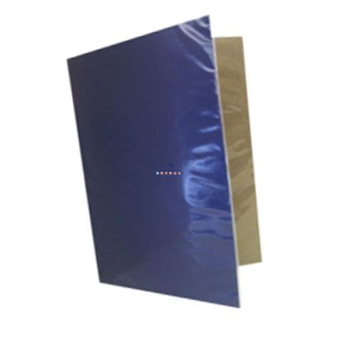 Carpeta Plastificada Azul Corriente