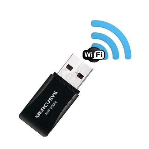 Adaptador Wifi Usb Para Computador N300 Mw300um Mercusys Originaltech Informática