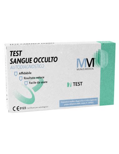 Test Autodiagnostici Munus Medical Test Autodiagnostico Sangue Occulto