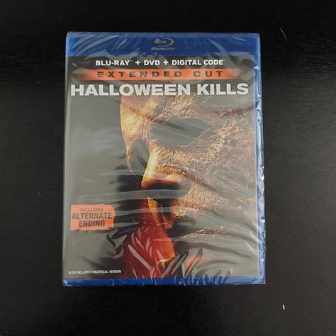 Halloween Kills Extended Cut 2021 Blu Ray DVD Digital Horror