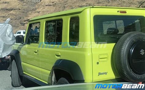 Door Maruti Suzuki Jimny Suv Spotted Undisguised In India Maxabout News