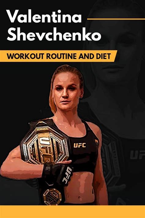 Valentina Shevchenko Workout Routine And Diet Plan Artofit