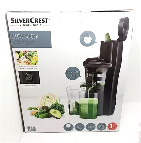 Wyciskarka Wolnoobrotowa Pionowa Silvercrest Slow Juicer W Sklep