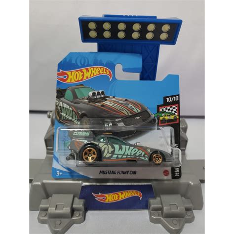 Hot Wheels Mustang Funny Car T Hunt Cartela Curta Shopee Brasil