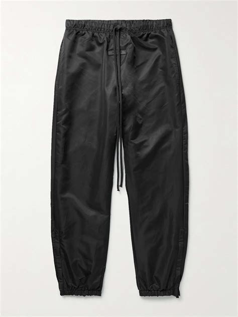 FEAR OF GOD ESSENTIALS Tapered Logo Appliquéd Taslan Nylon Track Pants