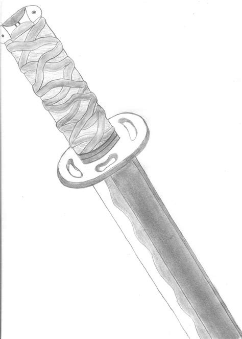 My First Katana Drawing by Cuban-artist on DeviantArt