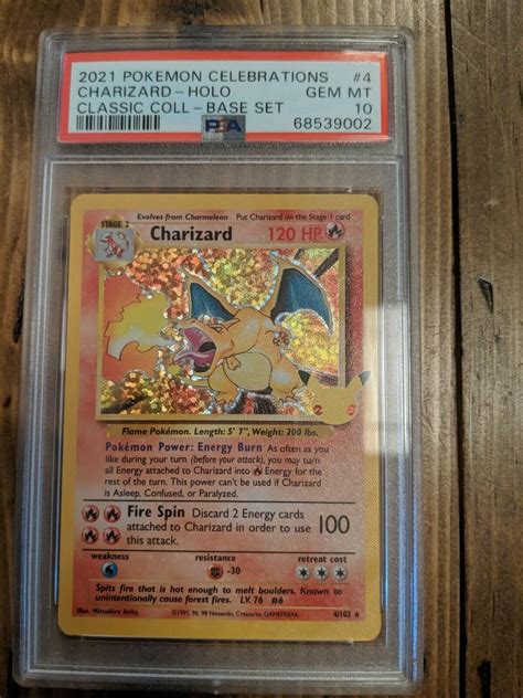 Mavin Charizard Celebrations Psa Gem Mint Classic Collection