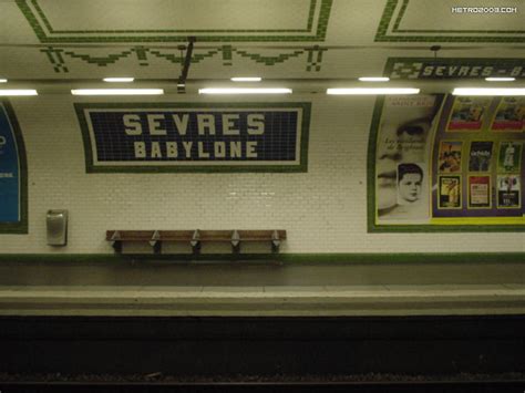 S Vres Babylone Metro A Paris