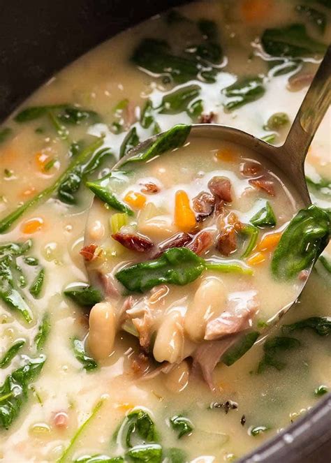 Slow Cooker Ham Bone Soup With Beans