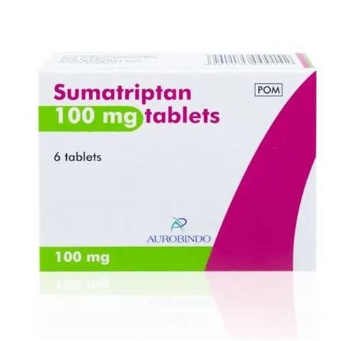 Sumatriptan Succinate Rapid Release Tablets Vijyoti Medical Private Limited At Rs 112packet