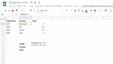 PROCV o que é e como fazer Excel e no Google Planilhas