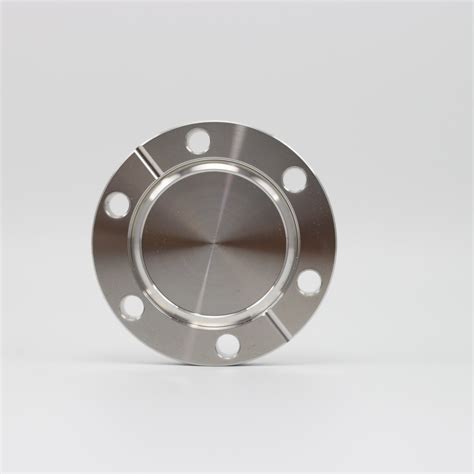 Oem Stainless Steel Vacuum Fittings Cf Bored Blank Flange With Through Holes Flange And Blank