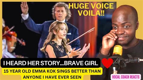 BRAVE 15 YEAR OLD EMMA KOK SOUNDS BETTER THAN ANYONE Vocal Coach