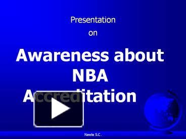 PPT Awareness Of NBA Accreditation PowerPoint Presentation Free To