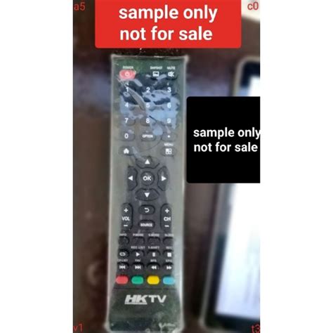 Hktv Smart Tv Remote Universal100 Na Gagana Sa Tv Mo Shopee