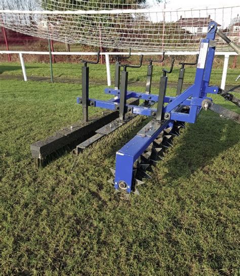 Triple Frame Unit For Natural Turf Pitches 18mtr Wide Brushes North West