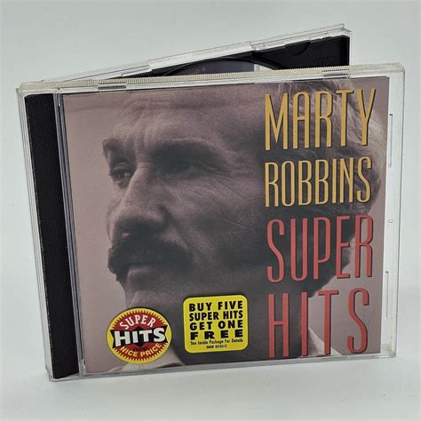 Marty Robbins Super Hits Cd Steady Bunny Shop