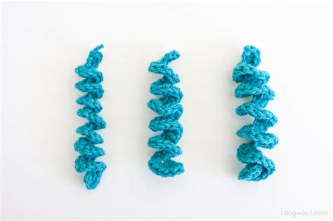 Crochet Curly Cue Sampler How To Choose The Best Curl One Dog Woof