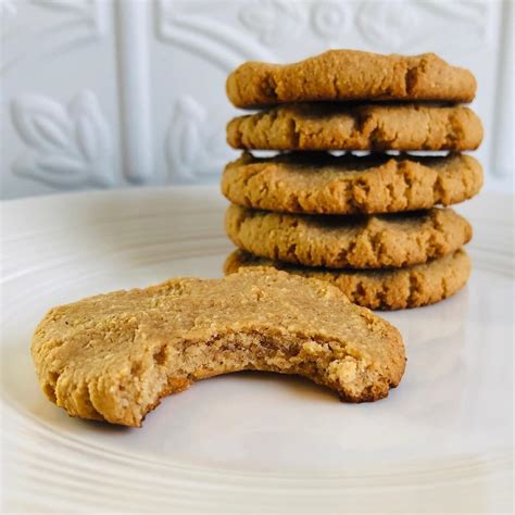 Homemade Coconut Flour Peanut Butter Cookies Vegan Gluten Free A