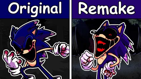 You Cant Run Encore Vs Remake Vs Sonic Exe Fnf Youtube