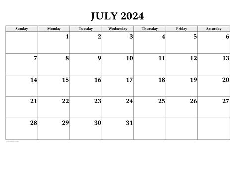 Calendar Printable July 2024 Pdf Trixi Gayleen