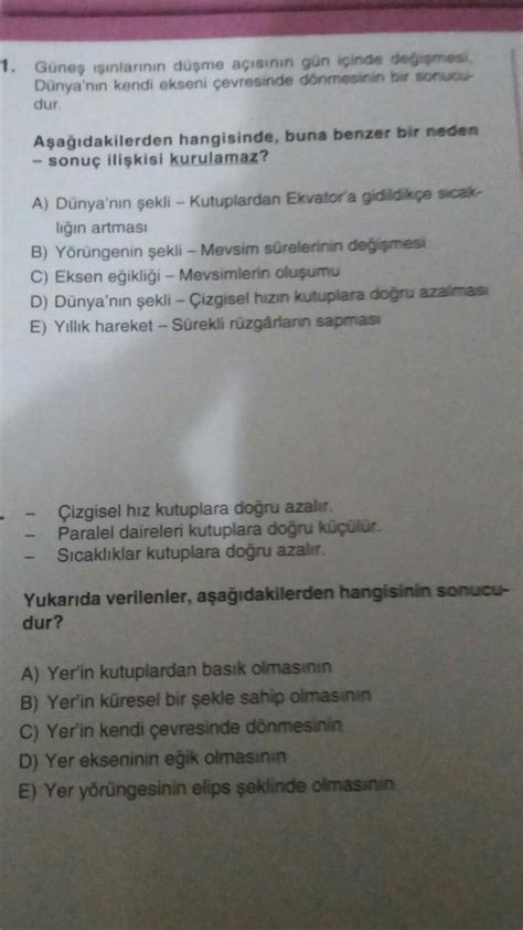 Bakar Misiniz Sorulara Eodev