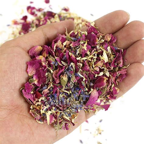 Natural Wedding Confetti Dried Flower Rose Petals Bridal Shower Party