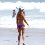 Ali Larter Tits Ass Pussy Print Purple Bikini Getting Wet DrunkenStepFather
