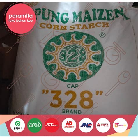 Jual Cap 328 Tepung Maizena Curah Repack 500 Gr Shopee Indonesia