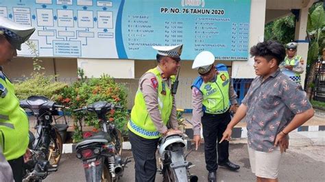 Satlantas Polres Demak Gencar Lakukan Penilangan Hingga Penyitaan