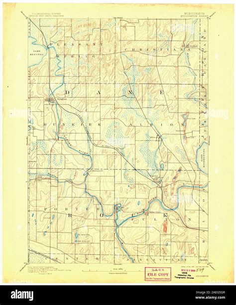 Map Of Stoughton Hi Res Stock Photography And Images Alamy