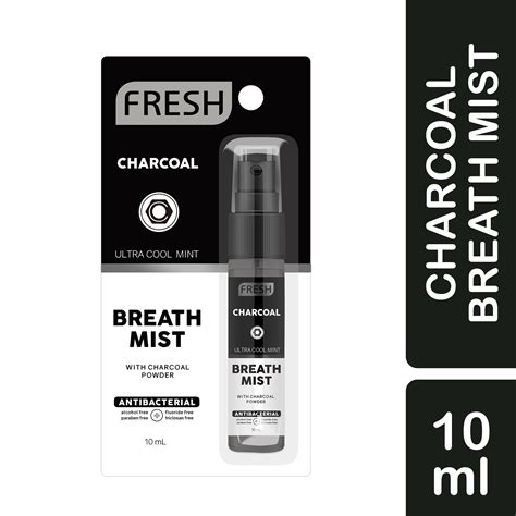 Fresh Charcoal Breath Mist 10ml Watsons Philippines