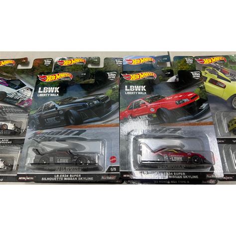 Hot Wheels Car Culture Mountain Drifters With Chase Car ER LBWK Shopee Malaysia