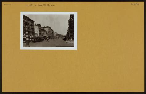 Manhattan 1st Ave 5th St Nypl Digital Collections