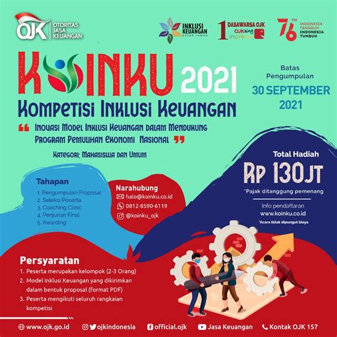 OJK Kembali Gelar Kompetisi Inklusi Keuangan KOINKU Tahun 2021