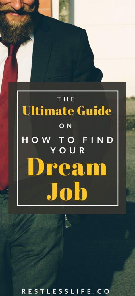 How To Determine Your Dream Job An Ultimate Guide Dream Job Find A