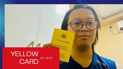 Paano Kumuha Ng ICV Yellow Card Sa BOQ Para Sa COVID19 Marwin