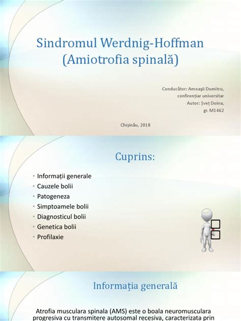 Sindromul Werdnig Hoffman | PDF