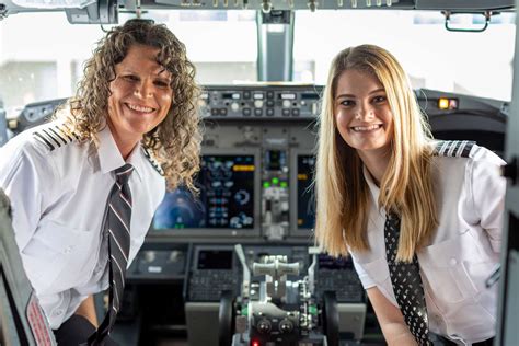 Meet Southwest Airlines First Mother Daughter Pilot Duo