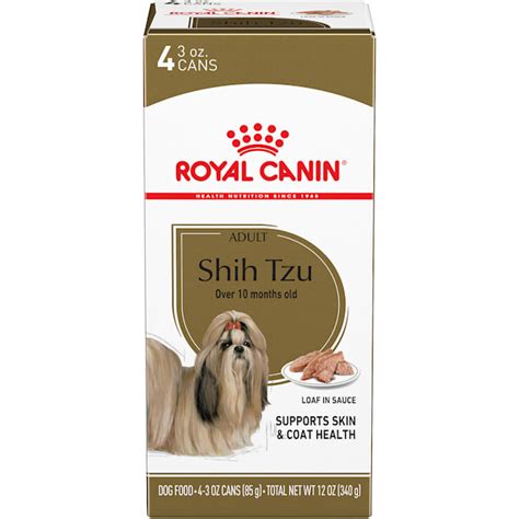 Royal Canin Breed Health Nutrition Shih Tzu Loaf In Sauce Wet Dog Food