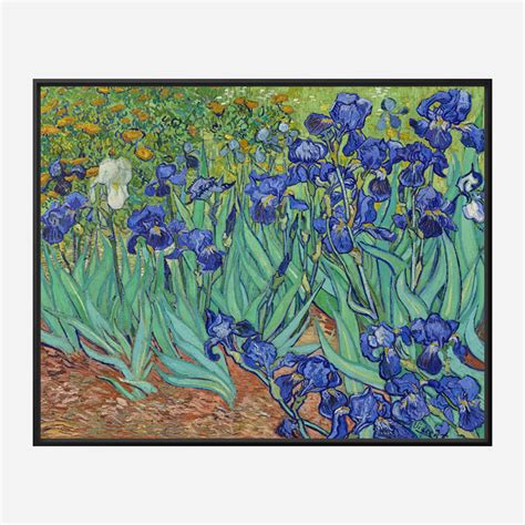 Irises 1889 By Vincent Van Gogh Art Print