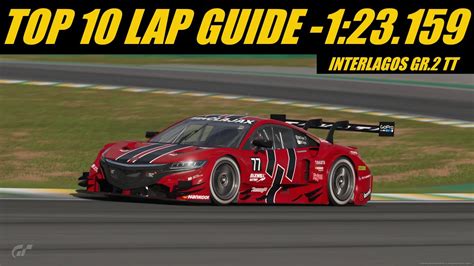 GT7 Interlagos Time Trial Lap Guide 1 23 159 YouTube