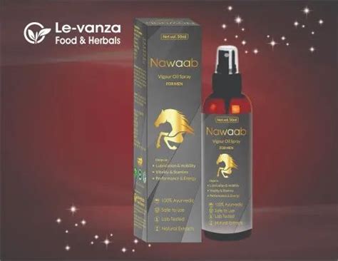 Levanza Food And Herbals Sex Oil For Men Ayurvedic Stamina Booster 50ml